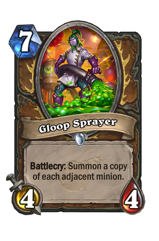 Gloop Sprayer Hearthstone kártya