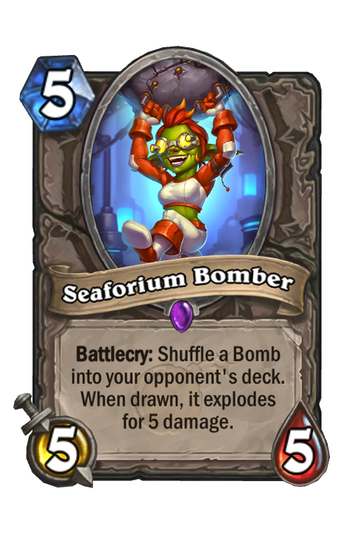 Seaforium Bomber Hearthstone kártya