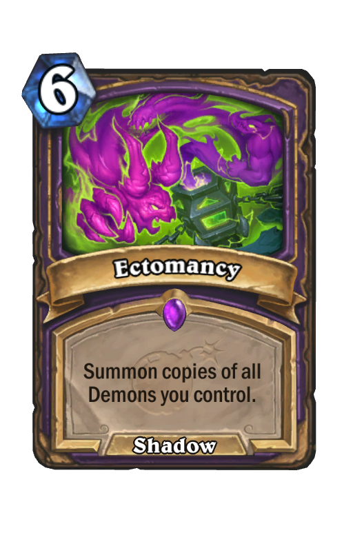 Ectomancy Hearthstone kártya