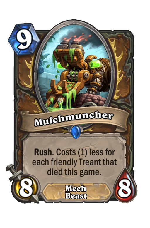 Mulchmuncher Hearthstone kártya