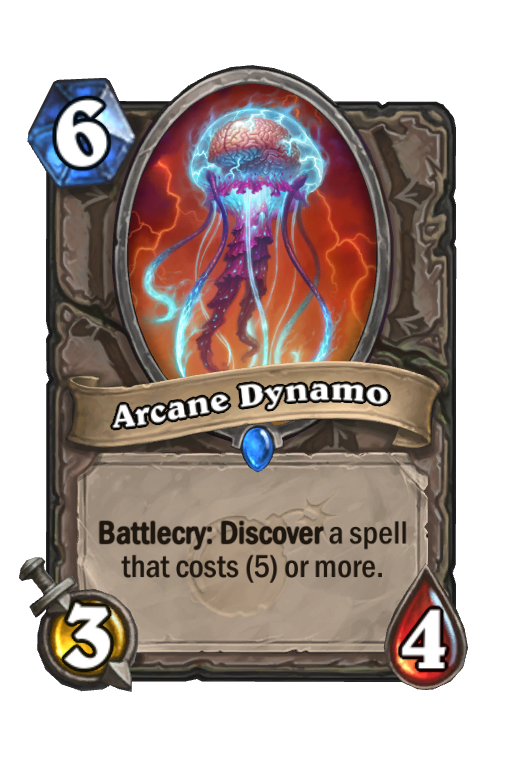 Arcane Dynamo Hearthstone kártya