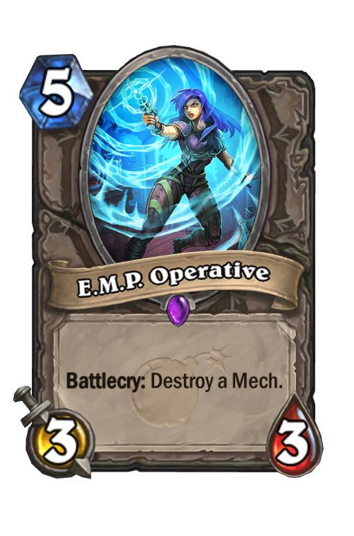 E.M.P. Operative Hearthstone kártya