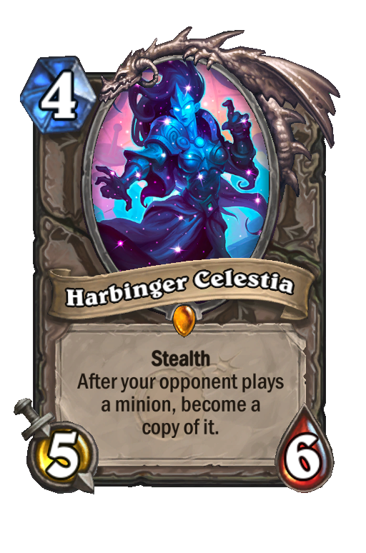 Harbinger Celestia Hearthstone kártya