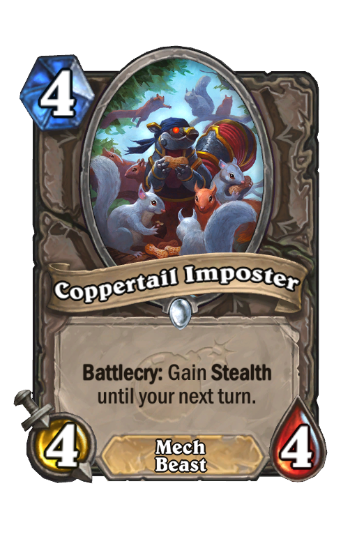 Coppertail Imposter Hearthstone kártya