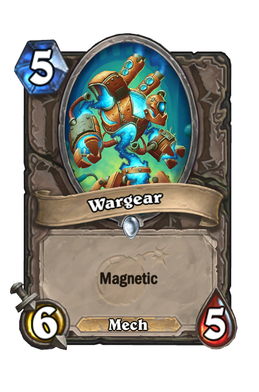 Wargear Hearthstone kártya