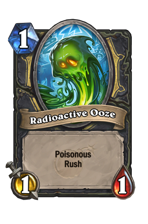 Radioactive Ooze Hearthstone kártya