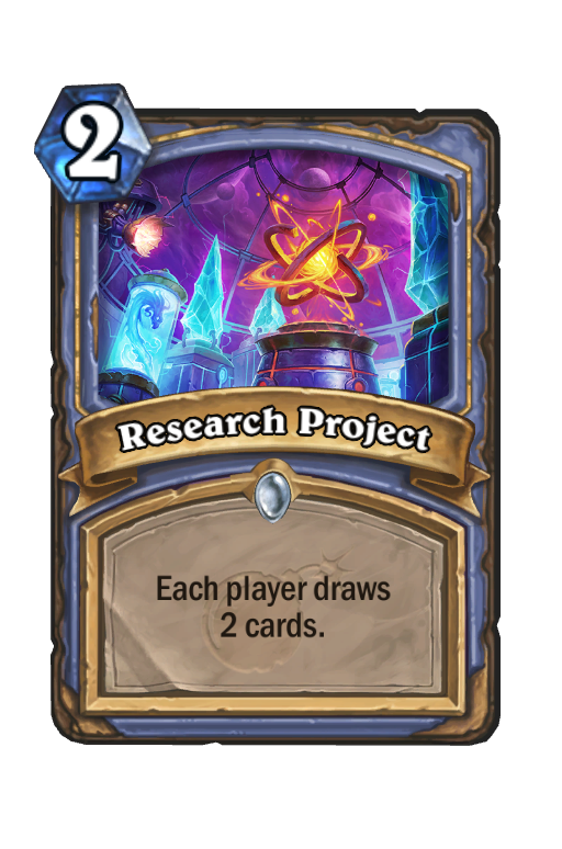 Research Project Hearthstone kártya