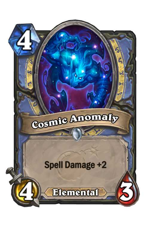 Cosmic Anomaly Hearthstone kártya