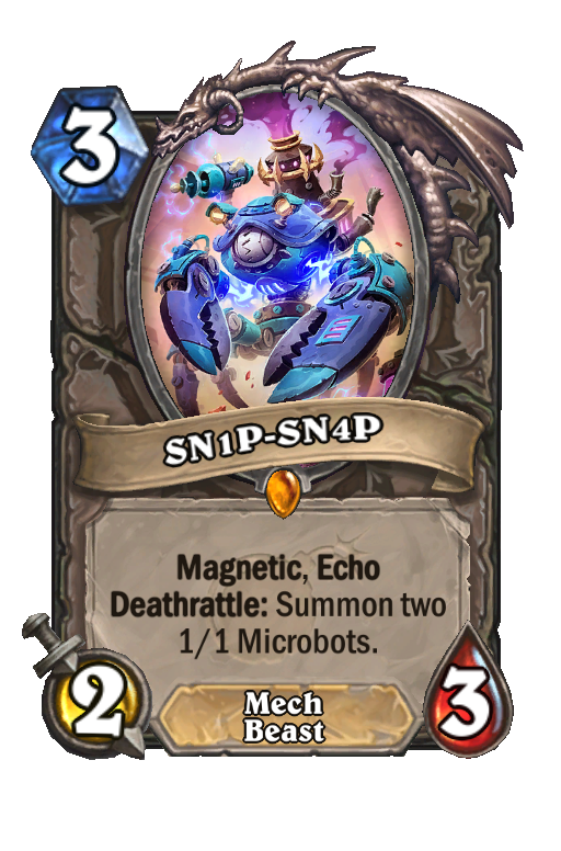 SN1P-SN4P Hearthstone kártya