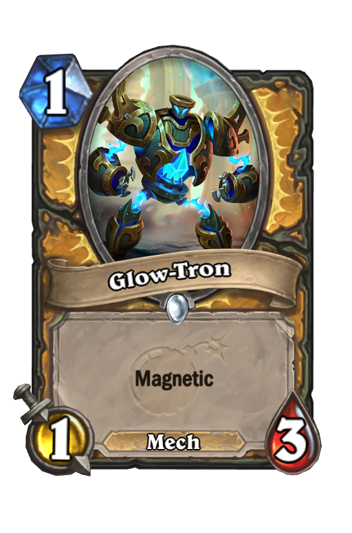 Glow-Tron Hearthstone kártya