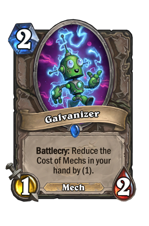 Galvanizer Hearthstone kártya