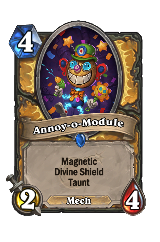 Annoy-o-Module Hearthstone kártya