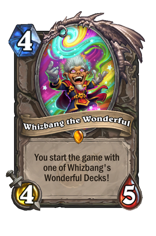 Whizbang the Wonderful Hearthstone kártya