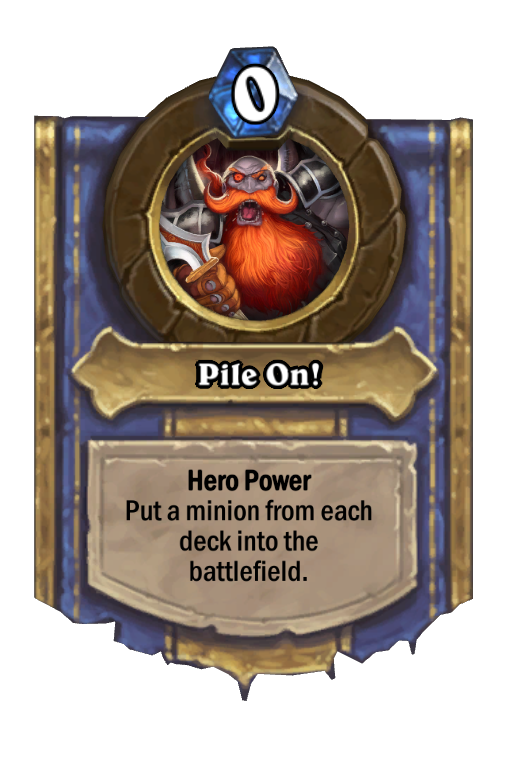 Pile On! Hearthstone kártya