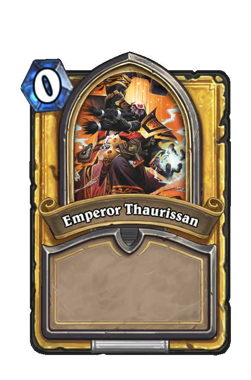 Emperor Thaurissan Hearthstone kártya