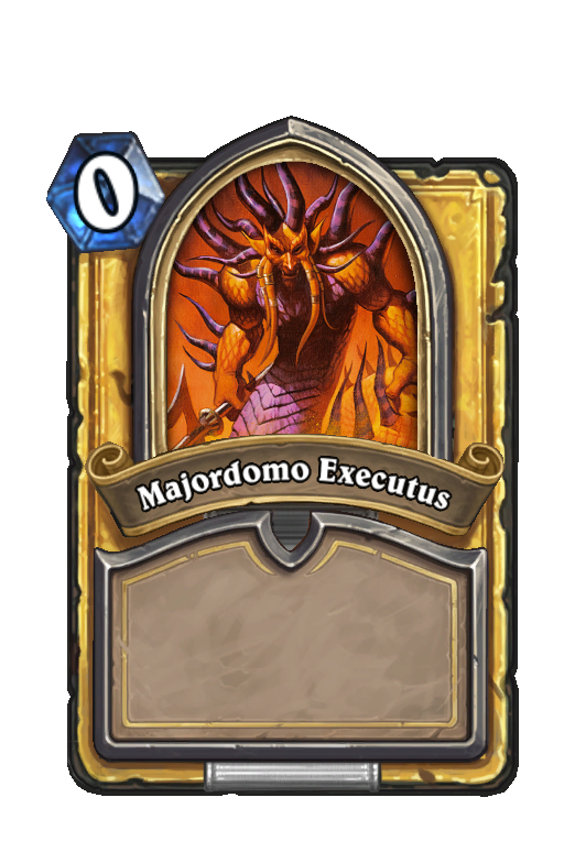 Majordomo Executus Hearthstone kártya