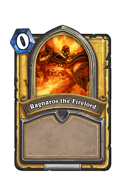 Ragnaros the Firelord Hearthstone kártya