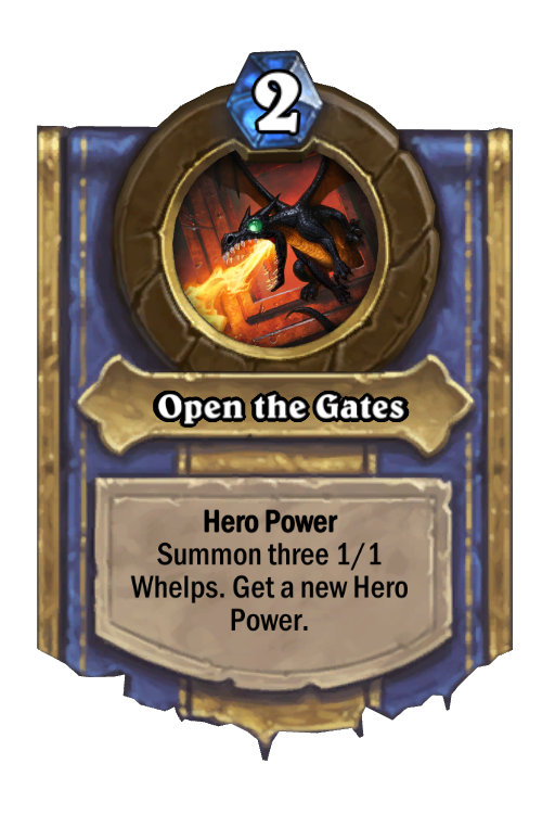 Open the Gates Hearthstone kártya