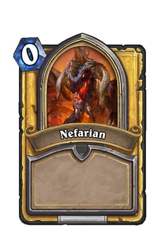Nefarian Hearthstone kártya
