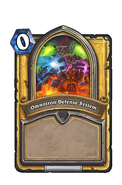 Omnotron Defense System Hearthstone kártya