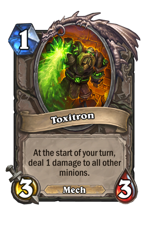 Toxitron Hearthstone kártya