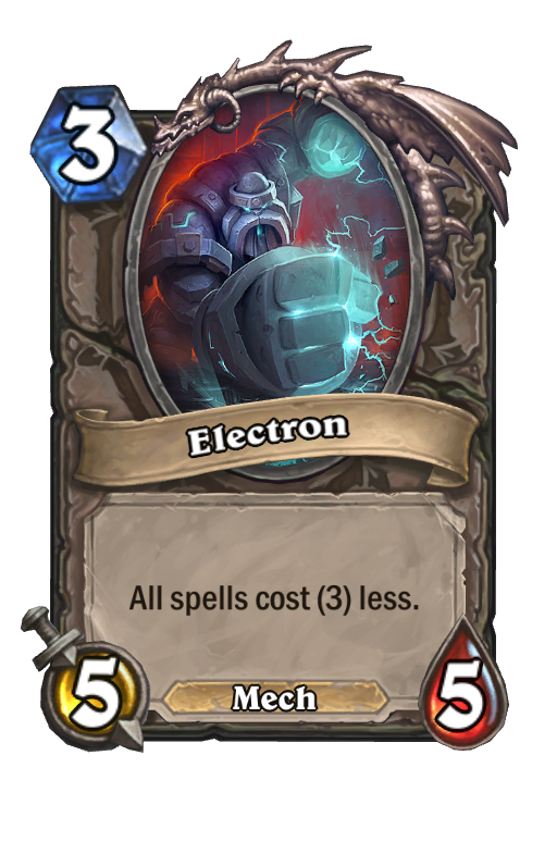 Electron Hearthstone kártya