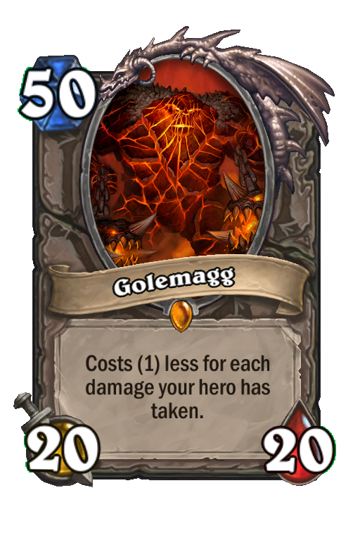 Golemagg (Kocsma) Hearthstone kártya