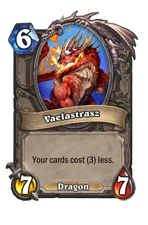 Vaelastrasz (Kocsma) Hearthstone kártya