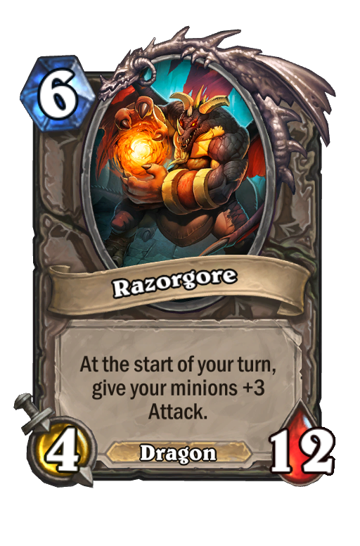 Razorgore (Kocsma) Hearthstone kártya