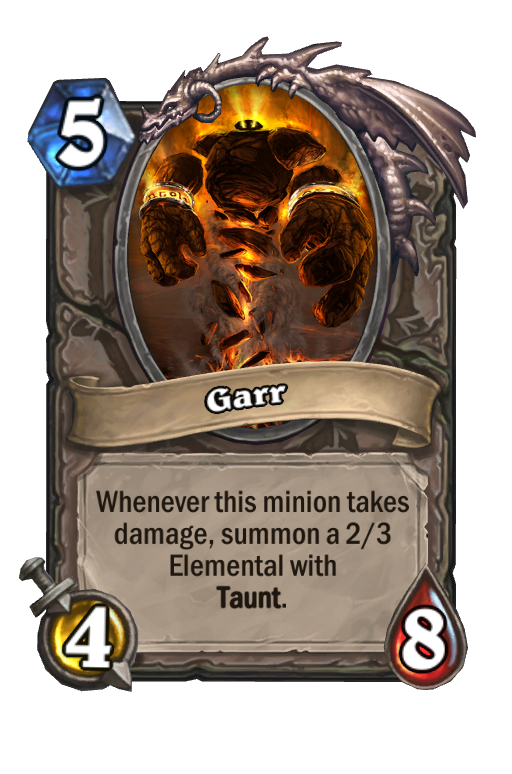 Garr (Kocsma) Hearthstone kártya