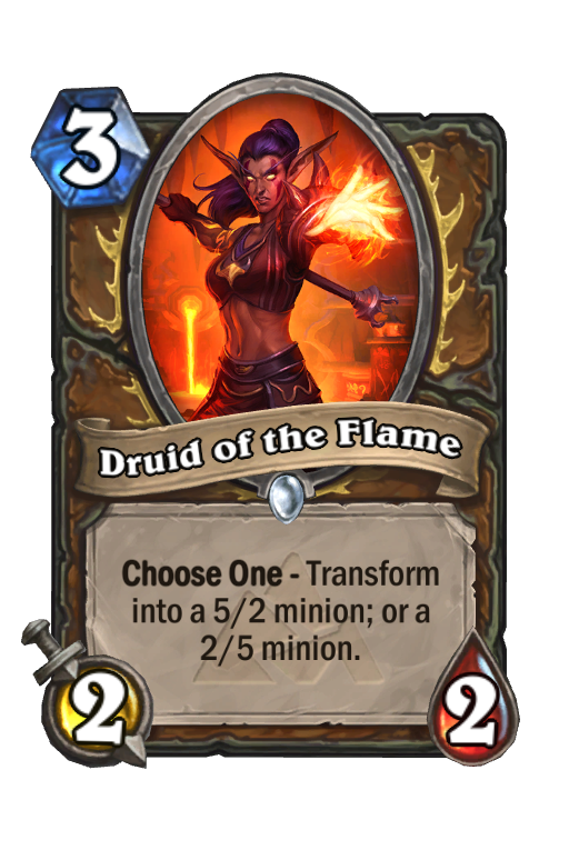 Druid of the Flame Hearthstone kártya