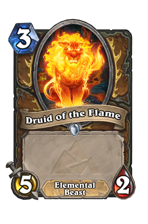 Druid of the Flame Hearthstone kártya