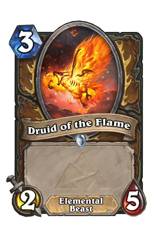 Druid of the Flame Hearthstone kártya