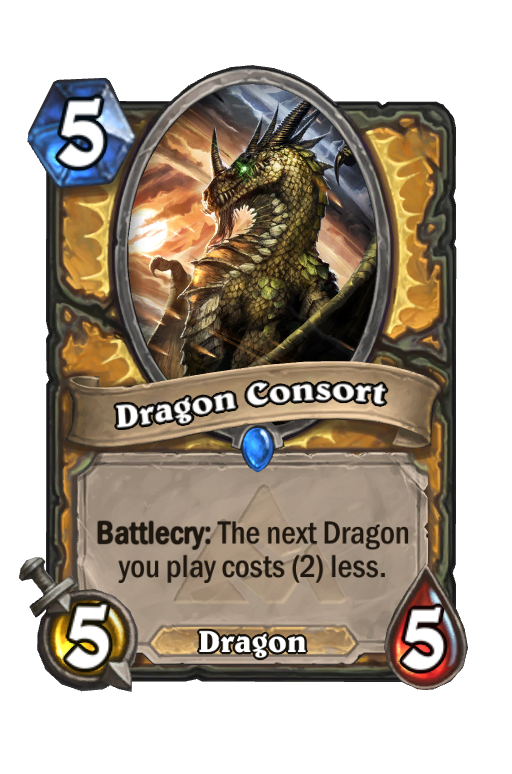 Dragon Consort Hearthstone kártya