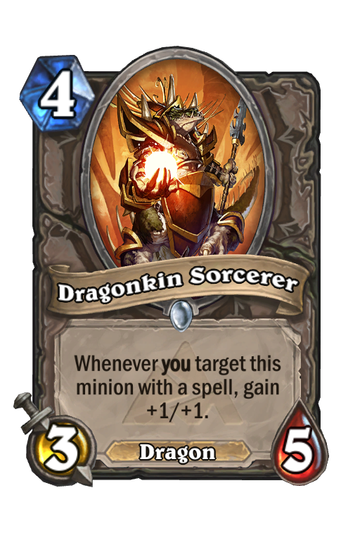 Dragonkin Sorcerer Hearthstone kártya