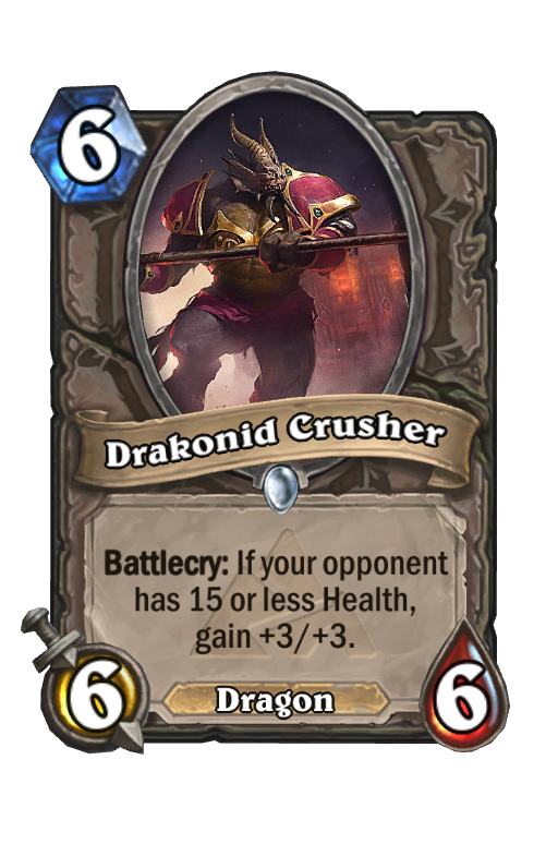 Drakonid Crusher Hearthstone kártya