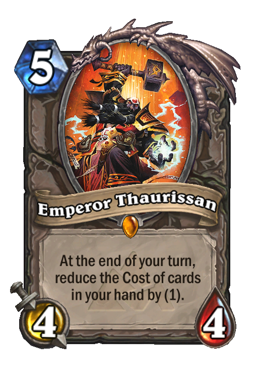 Emperor Thaurissan Hearthstone kártya
