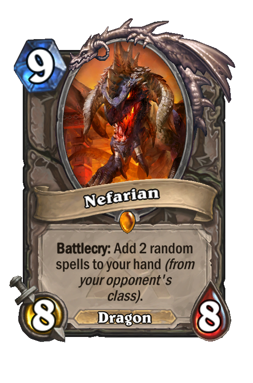 Nefarian Hearthstone kártya