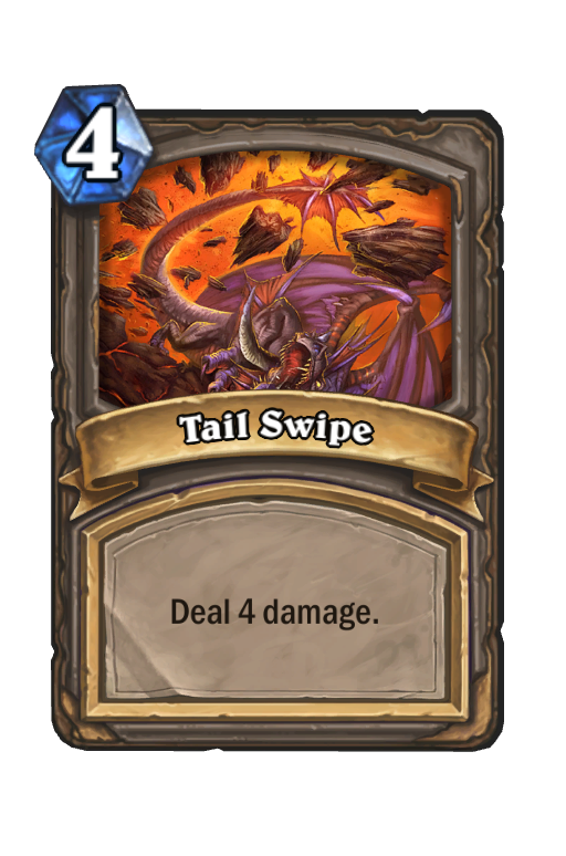 Tail Swipe Hearthstone kártya