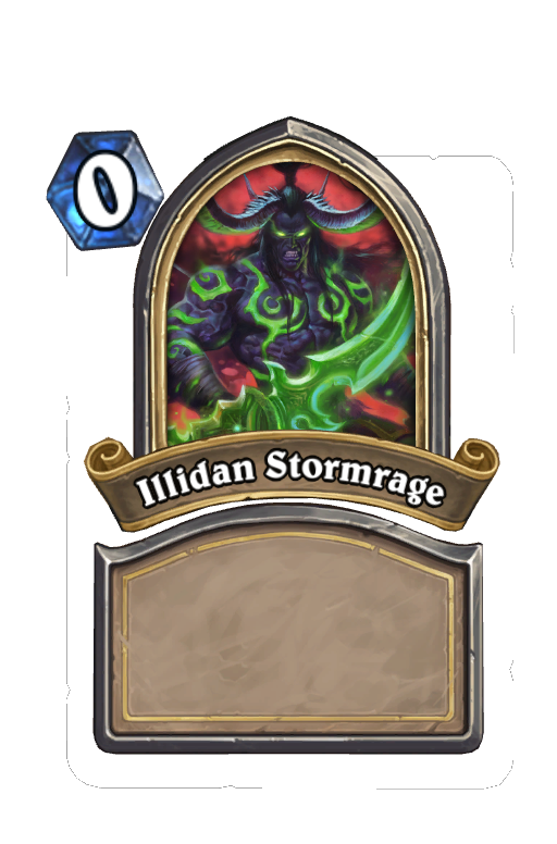 Illidan Stormrage Hearthstone kártya