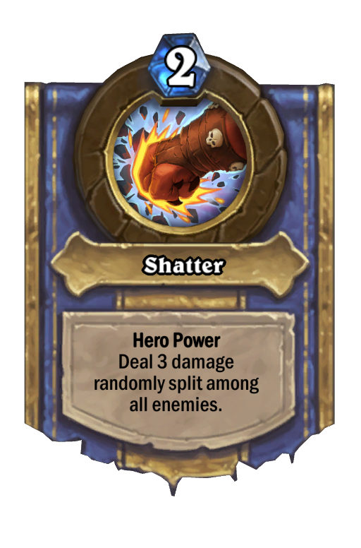 Shatter Hearthstone kártya