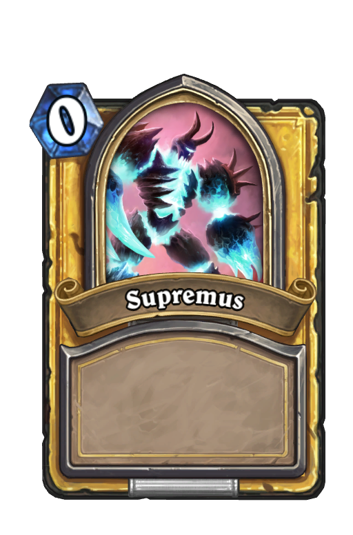 Supremus Hearthstone kártya