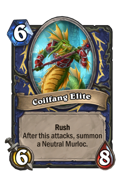 Coilfang Elite Hearthstone kártya
