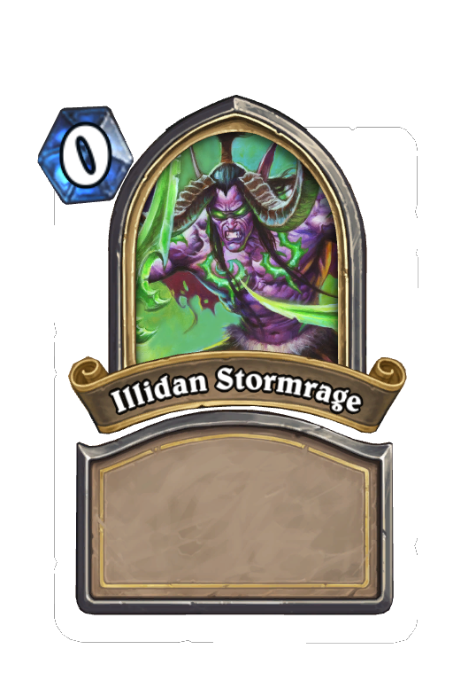 Illidan Stormrage Hearthstone kártya