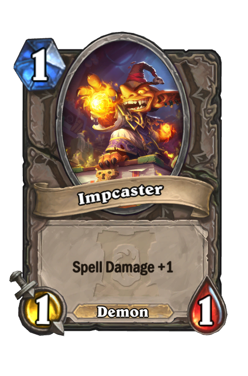 Impcaster Hearthstone kártya