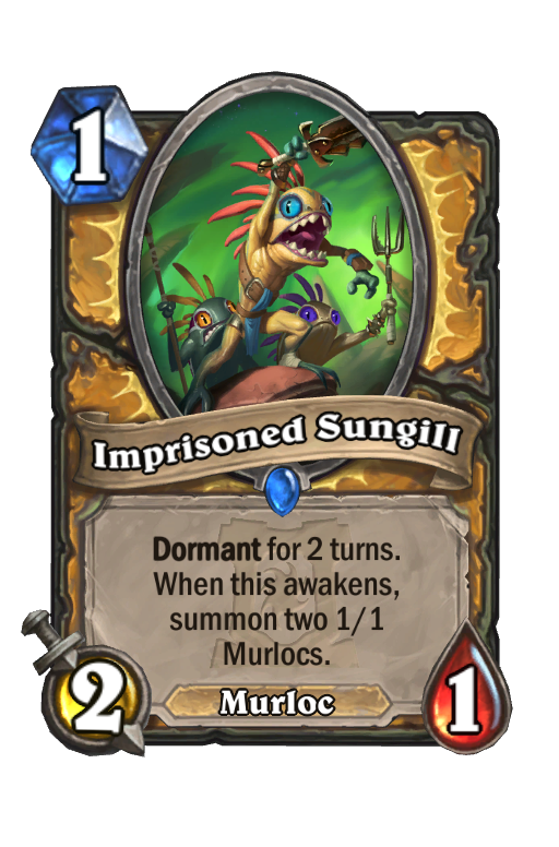 Imprisoned Sungill Hearthstone kártya