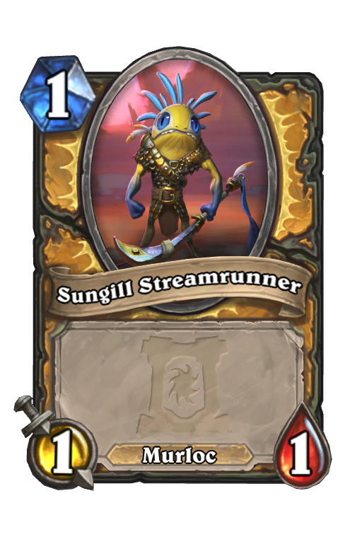 Sungill Streamrunner Hearthstone kártya