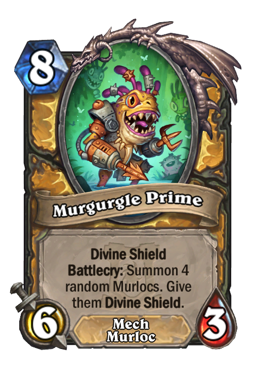 Murgurgle Prime Hearthstone kártya