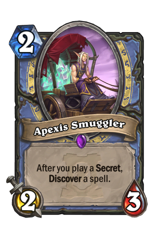 Apexis Smuggler Hearthstone kártya