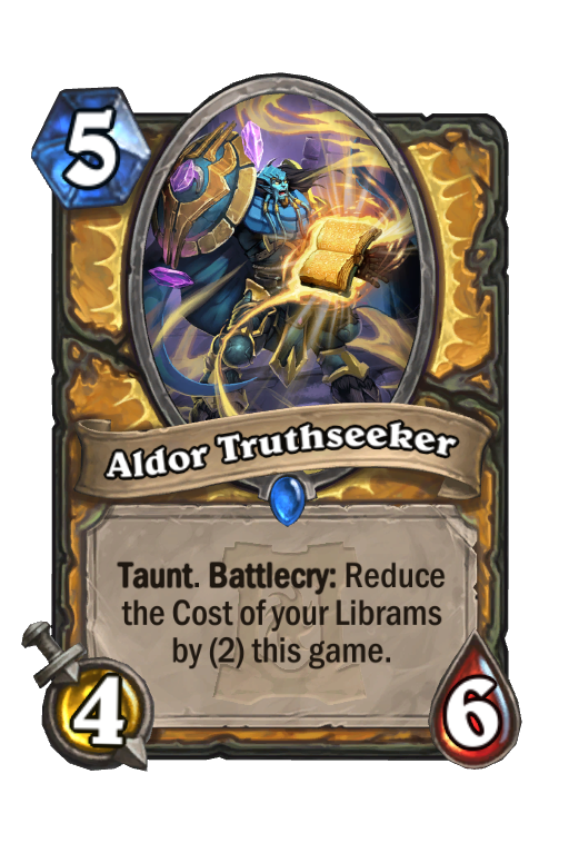 Aldor Truthseeker Hearthstone kártya